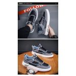 product_image_name-Fashion-Baskets Homme Sport & Casual – Sneakers Élégantes Confortables – Noir, Gris & Bleu-3