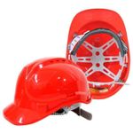 Ingco Casque De Chantier Rouge En PE 330G HSH210 JK