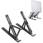 Generic Agréable Support pour ordinateur portable en métal noir