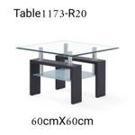 Generic Tables  basse centrale vitré 60x60 bois vitré - image 2