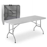 Generic Table Rectangulaire pliente 8 Places 180x75cm Hauteur 76cm