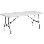 Generic Table Rectangulaire pliente 8 Places 180x75cm Hauteur 76cm - image 2