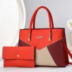 Mode Sac à main 2 en 1 Élégance - Rouge