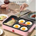 product_image_name-Generic-Station Petit-Déjeuner Électrique 4-en-1 - Antiadhésive - Cuisson Simultanée-1