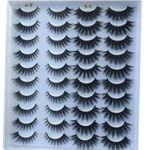 Lot De 20 Paires De Faux Cils