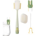 Generic Brosse Multifonctionnelle pour Bouteilles et Verres 5-en-1