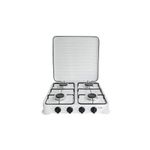 product_image_name-Fiesta-Rechaud Cuisinière De Table - 4 Feux - Avec Couvercle Strié En Inox-1