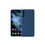 Coque Silicone Compatible Samsung Galaxy S21 FE - BLEU