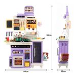 Generic GRANDE CUISINE JOUET ENFANT 90 CM – VERSION AMÉLIORÉE - image 3