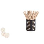 Generic Pot Porte stylos crayon métal rond - image 4