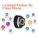 Generic 2,19 pouces Smartwatch Native Storm imperméable C90PRO noir - image 2