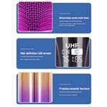 Generic Microphone Sans Fil Double Micro Avec Récepteur Bluetooth Mini - image 3