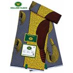 Vlisco Pagne hollandais original multicolore 
