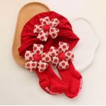 ACCESSOIRES BÉBÉ – BARETTE+CHAUSSETTE