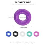 product_image_name-Generic-Anneau pénien  6 pièces pour améliorer les performances sexuelles Anneau extensible à perles pour rester dur Retarder l'éjaculation Entraîneur pénien pour hommes Sex toy Produits pour adultes masculins-3