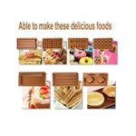 product_image_name-Generic-Sonifer Appareil à sandwichs 5 en 1 Détachable - 800 W, Revêtement A$ ntiadhésif-5