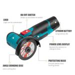 Generic Meuleuse d'angle électrique à batterie rechargeable