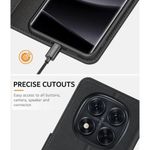 Xiaomi Etui A Rabat Redmi Note 14 Pro Plus Avec 1 Antichoc - Noir - image 3