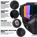 Generic Masque De Protection Moto Bouche Et Nez - image 2