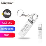 Kingnote High-Speed USB Flash Drives 32GB Flash Disks Memory USB Disk Data Storage With Android and Type-C OTG Adapter Two are given for free