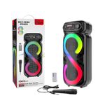 product_image_name-SinG-e-Haut-parleur Bluetooth Portable de 4 pouces, avec micro, sans fil, pour l'extérieur, pour fête, son stéréo HIFI, caisson de basses, télécommande-1