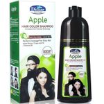 Shampooing Colorant Cheveux Noirs à l'Extrait de Pomme 
