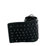 Generic Clavier Flexible à Fil Usb - Noir De Haute Qualité-noir