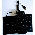 Generic Clavier Flexible à Fil Usb - Noir De Haute Qualité-noir - image 2