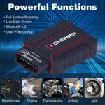 Generic KONNWEI MAXOBD Full Car System Scanner OBD2 Diagnostic Tool Code Read(Black) - image 8