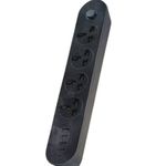 Multiprise, 4 Prises 4 Ports De Charge USB Prise-Noir