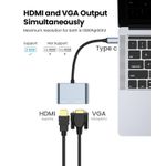ANTHO Convertisseur Type C - USB-C 2 en 1 HDMI VGA – 1080P - image 3