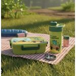 Generic Kit repas pour enfant 5 pièces – Boîte à goûter et gourde - image 3
