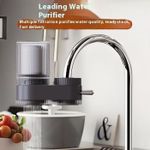 product_image_name-Generic-Purificateur d'eau pour robinet de cuisine en céramique - gris foncé+2 cartouches de filtre-3