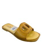Roccoco Sandales Plates pour Femme - Jaune - image 2