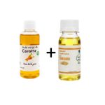2 Huiles (Carotte Bio + Sésame bio)