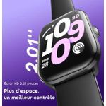 Oraimo _Watch 6 Lite – Montre Connectée 2,01 Pouces avec Interface Élégante et Appels Bluetooth - image 3