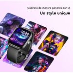 Oraimo _Watch 6 Lite – Montre Connectée 2,01 Pouces avec Interface Élégante et Appels Bluetooth - image 7