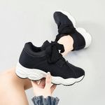 product_image_name-Fashion-Chaussures De Mode En Daim Rétro Femmes - Noir-7