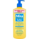 Mixa Bb  Gel Douche Très Doux Corps et Cheveux 2 en 1 à l’Huile d’Amande Douce Format Familial 750ml