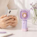 Generic Mini Ventilateur – Portable et Rechargeable - image 3