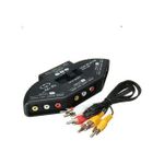 Generic Convertisseur Av Sélector Noir YH