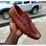 Geogra Pro Baladeuse Homme EN CUIR  -MARRON