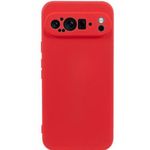 Google Pixel Coque silicone compatible Pixel 9 Pro - rouge