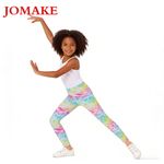 product_image_name-JOMAKE-Pantalon long pour enfants âgés de 2 à 9 ans, motif floral bleu et rose, leggings moulants-2