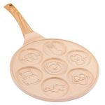 product_image_name-Generic-Poêle à Pancakes Multiformes en Bois Pressé – Moules Intégrés 6 Compartiments-1