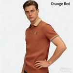 product_image_name-Fashion-Polo décontracté d'affaires pour hommes, T-Shirt d'été à manches courtes avec strass-1