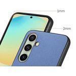 product_image_name-Generic-Coque DESIGN PREMIUM POUR SAMSUNG S26+ , AVEC FINITION EN TEXTILE ET COMPATIBILITÉ MAGSAFE CHARGE SANS FIL ( Couleur Bleu) -2