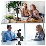 product_image_name-Generic-Selfie Live trépied avec lumière et Microphone Selfie - Compatible avec les caméras, téléphones et plus-4