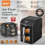 product_image_name-RAF-Friteuse A Air Multifonctionnelle Avec Double Panier - 12 Litre-1