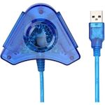 product_image_name-Generic-Câble adaptateur de convertisseur USB pour manette de jeu PS2, contrôleur de jeu pour Playstation 2, Avec Deux Ports Sur Console PS3-6